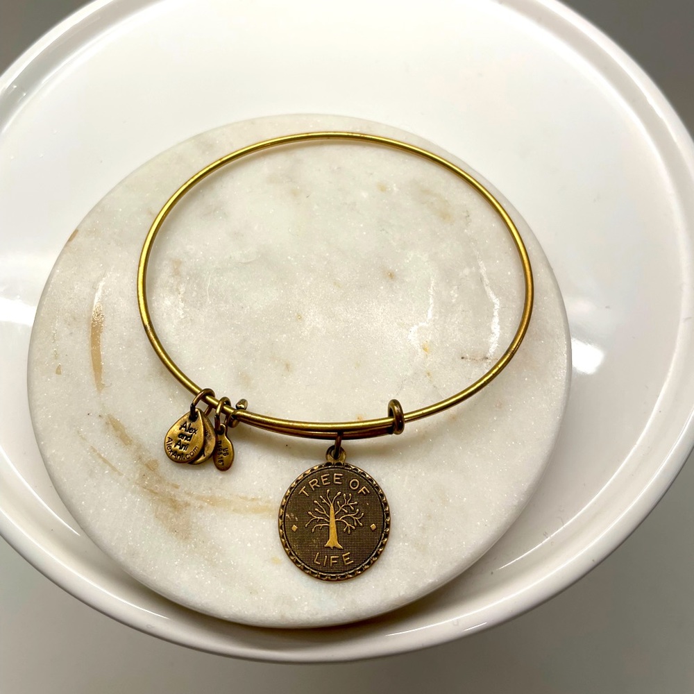 Alex and Ani Tree of Life Bracelet in Gold